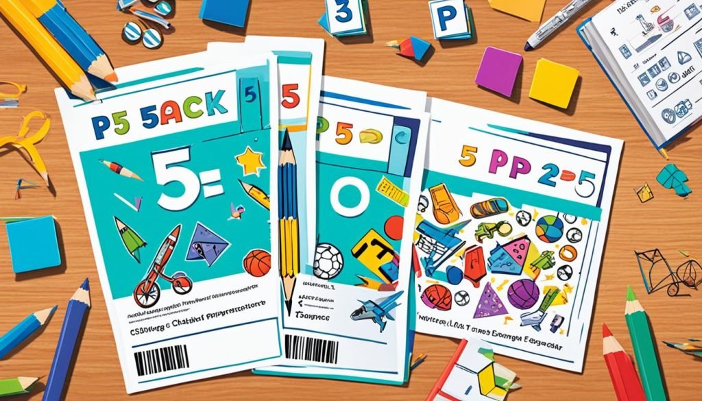 types of p5 math test papers