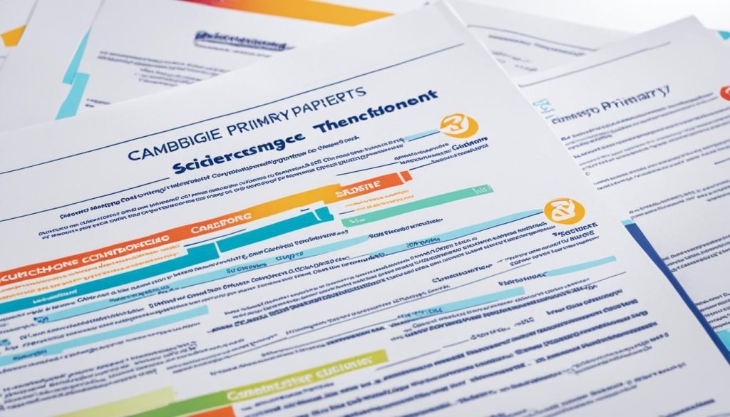 download science cambridge primary checkpoint past papers